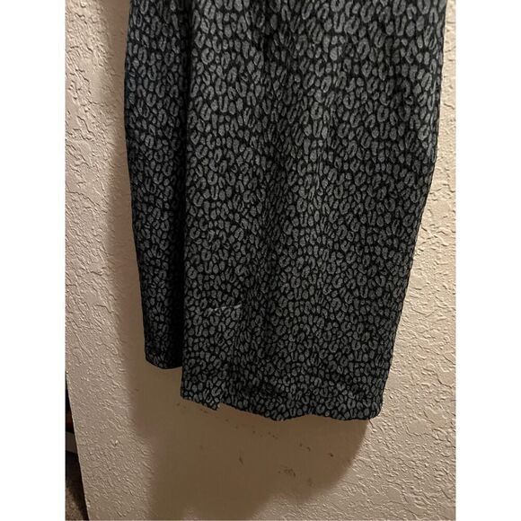 Calvin Klein Grey & Black Leopard Dress Size 6 Woman’s - Picture 9 of 11